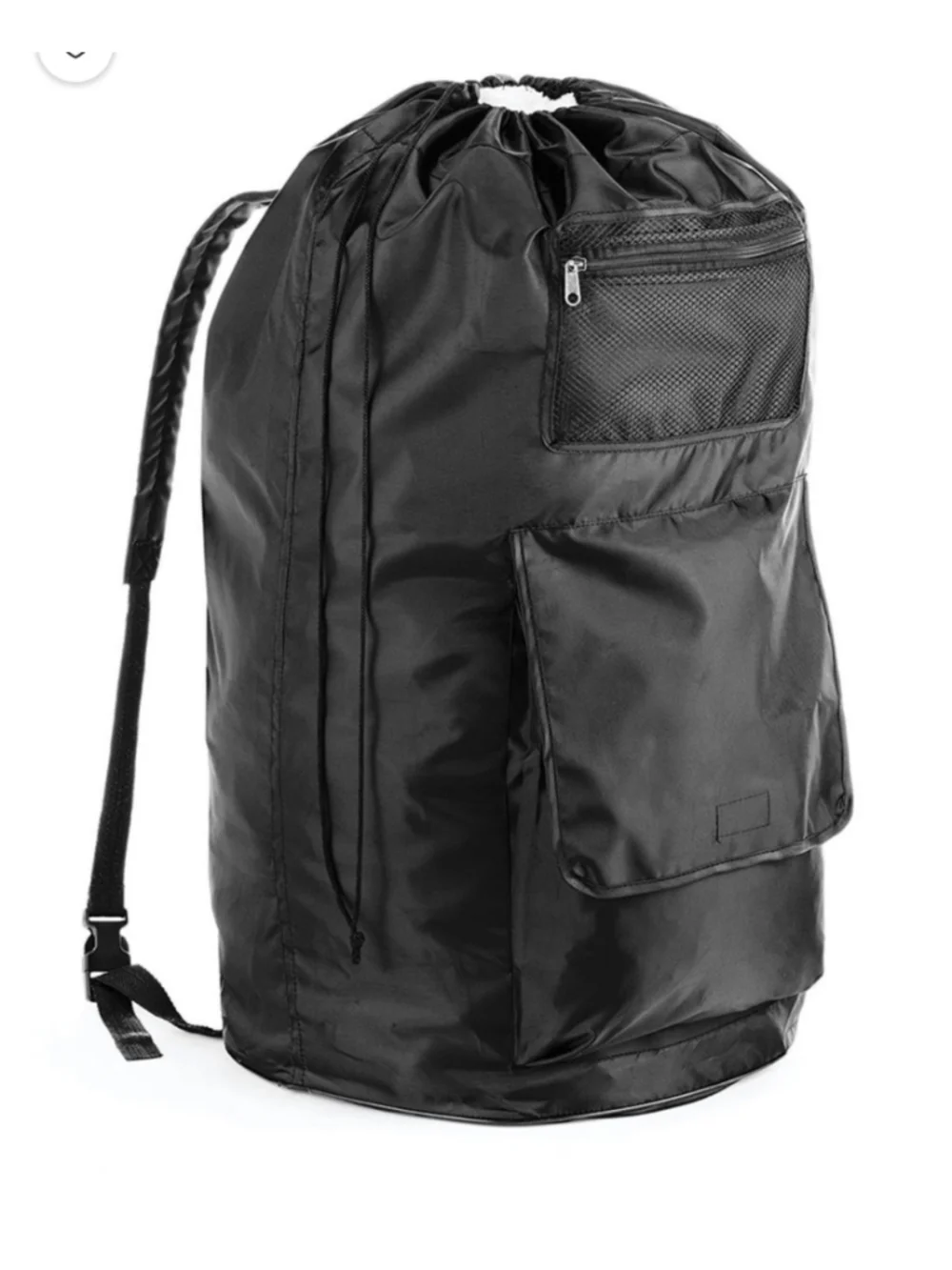 NEW Whitmor Laundry Backpack One Size Black